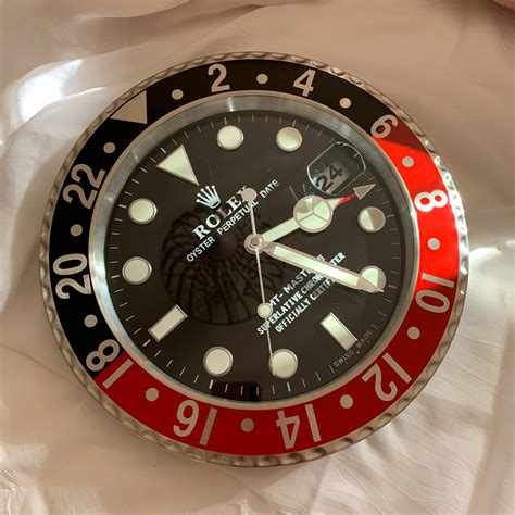 rolex wanduhr echt